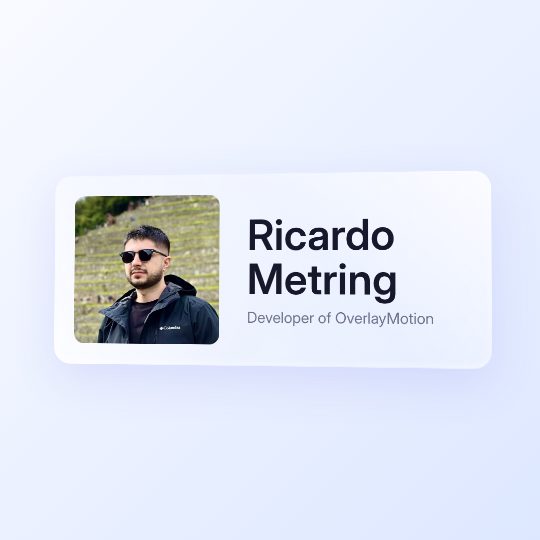 Speaker Card preview